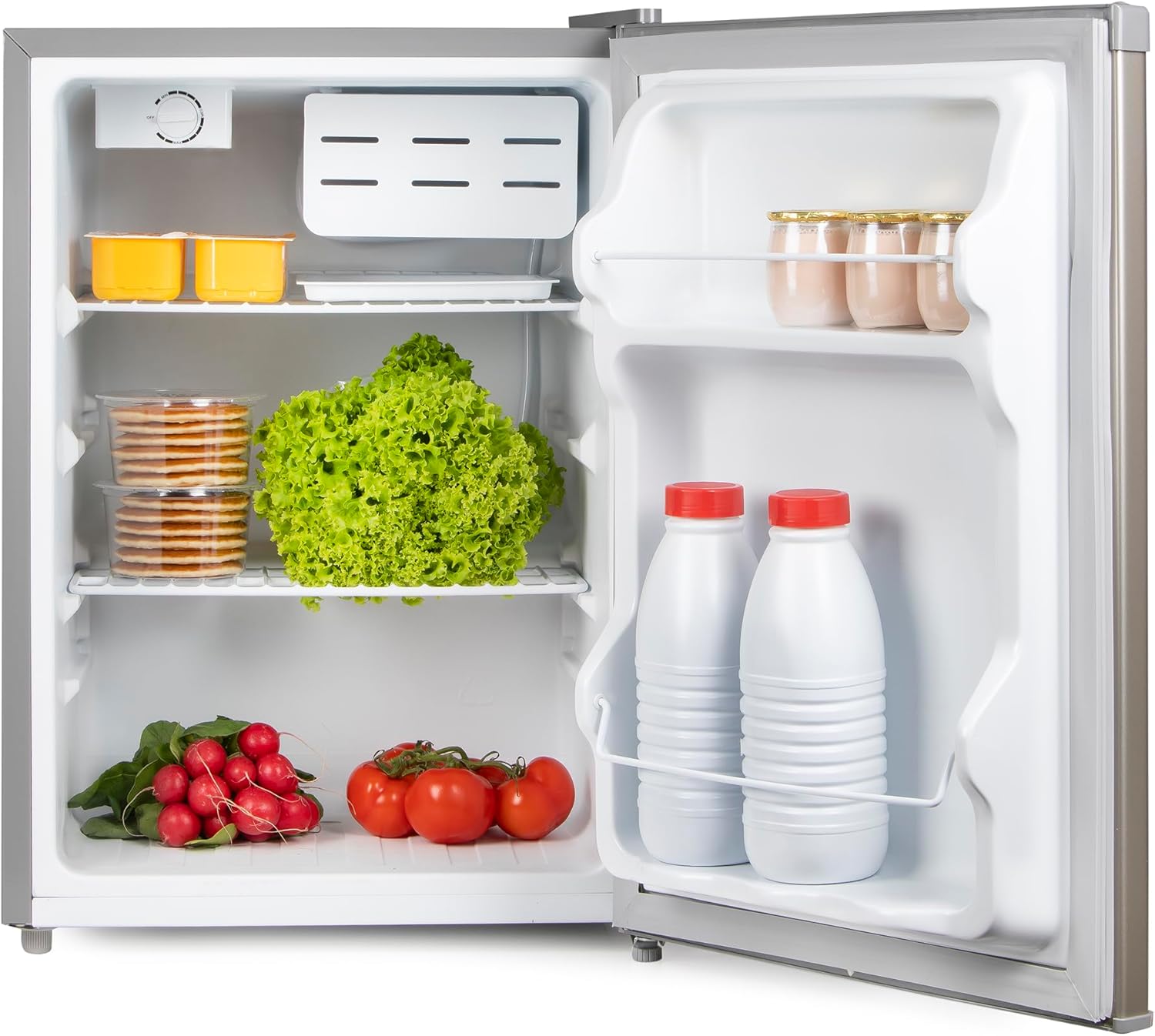 PRIMO PR154FR Réfrigérateur Table Top - 66L - E - Autonome - Argent