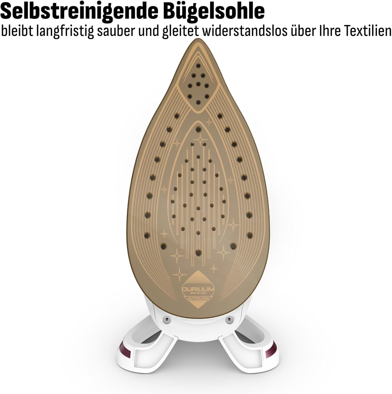 Tefal Dampfbügelstation Pro Express Ultimate, 7,7 Bar, 155 g/Min. Kontinuierlicher Dampf, 500 g/Min. Extra-Dampfstoß, 2600 Watt, Kalk-Kollektor, Bügeleisen Dampfstation, weiß/grau, GV9567
