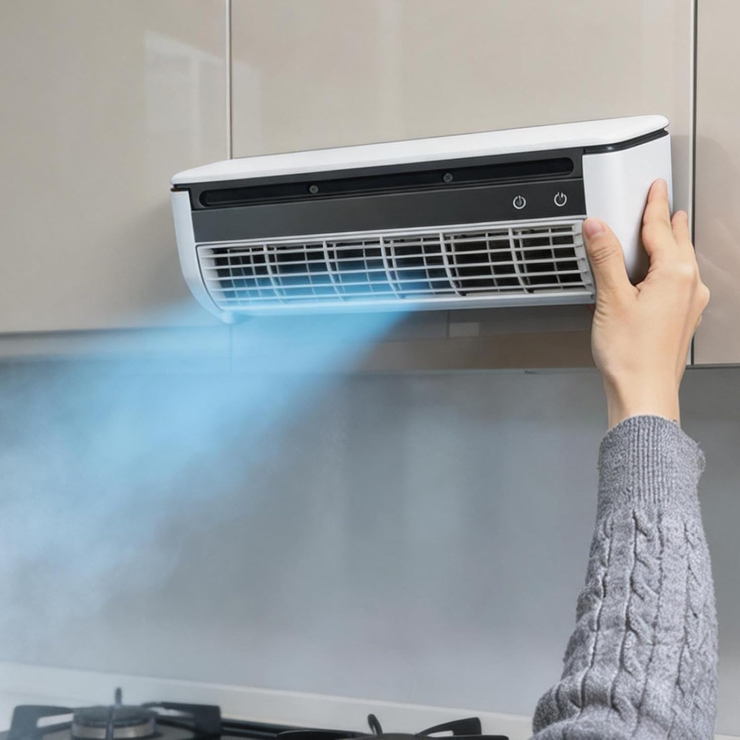 Generisch Neu Effizienter Tragbarer Luftkühler Mit Starkem Luftstrom Leisem Betrieb Für Hause Den Alltag Zum Kühlen Von Räumen Offenen Bereichen Ohne Temperaturwechsel