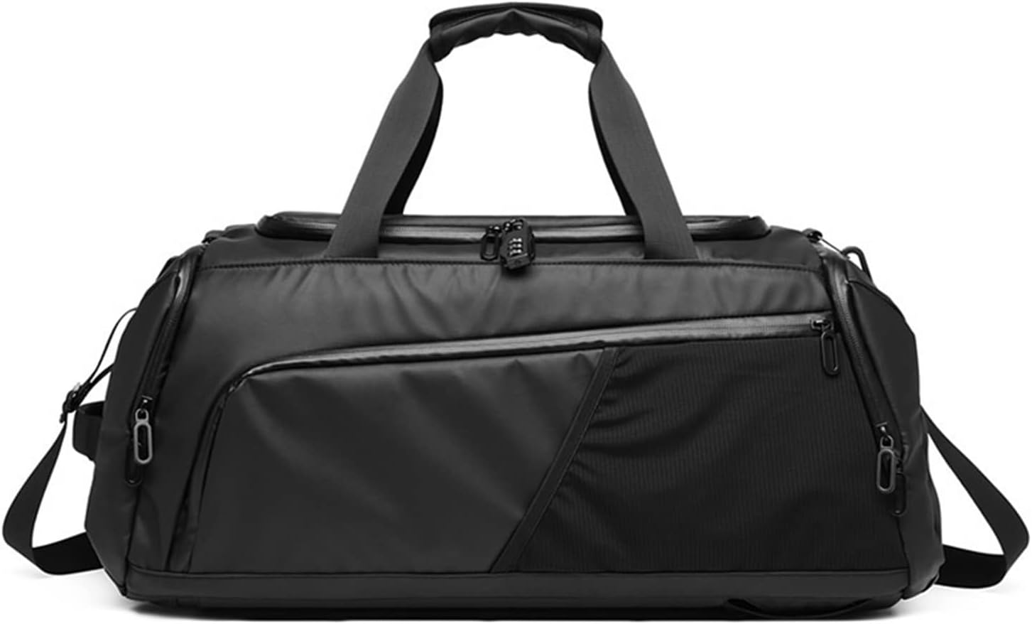 Bai Shi Wu Herren-Sporttasche, groß, für Reisen, Training, Fitness, Workout, Sporttasche, Rucksack, wasserdicht, trocken, nass, Schultertasche, Laptoptasche, 52 x 20 x 20 cm, Sporttaschen (Farbe: