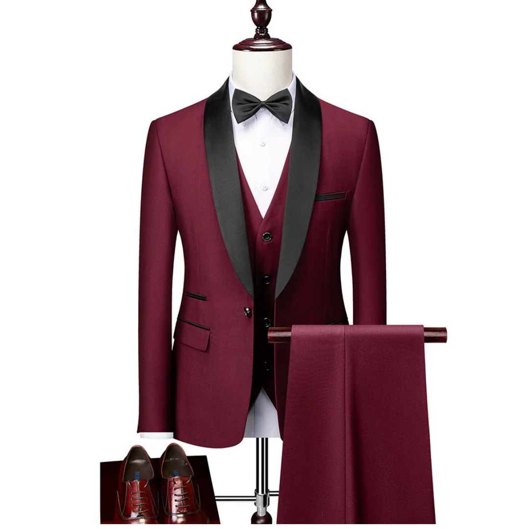 Dreiteiliger Anzug f��r Herren