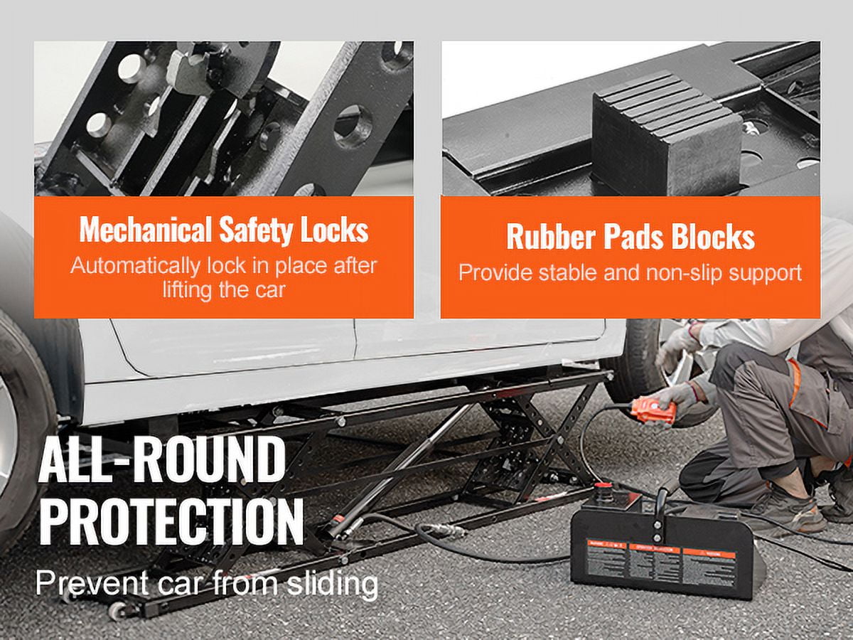 SKYSHALO Portable Car Lift 7000 LBS Automatic Car Lift System Jack for Home Garage