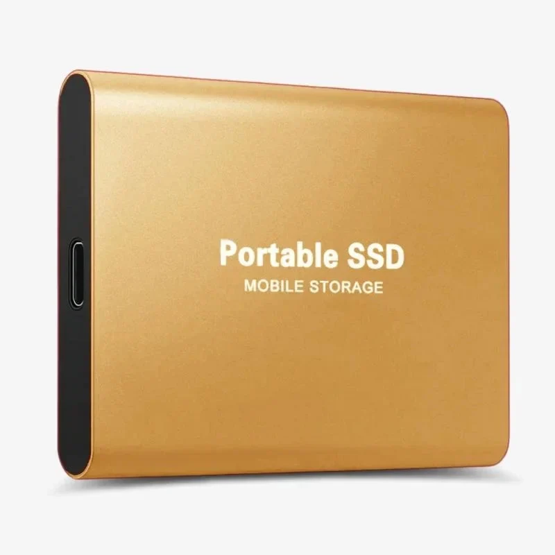 Externe SSD Festplatte Aluminium Tragbarer Speicher 128GB