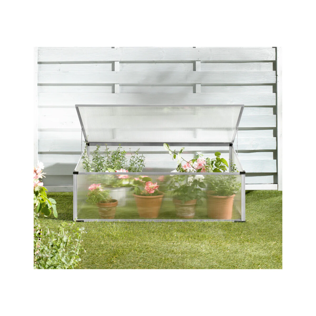 PARKSIDE? Garten-Fr��hbeet, mit Aluminiumrahmen - B-Ware Transportschaden Kosmetisch