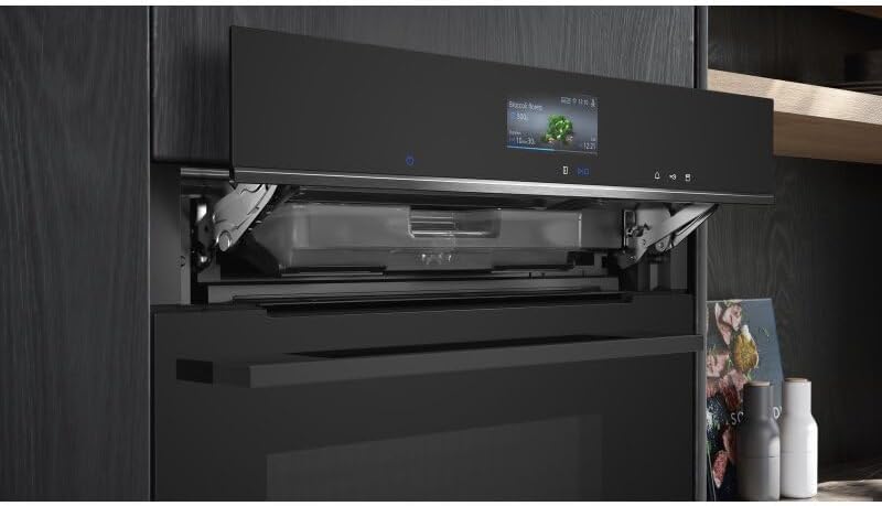 Siemens HB578GBS3, iQ500, Einbau-Backofen 60 x 60 cm, activeClean Pyrolyse Selbstreinung, TFT-Display, 3D Heißluft, Schnellaufheizung, cookControl40 Automatikprogramme, softMove, Edelstahl