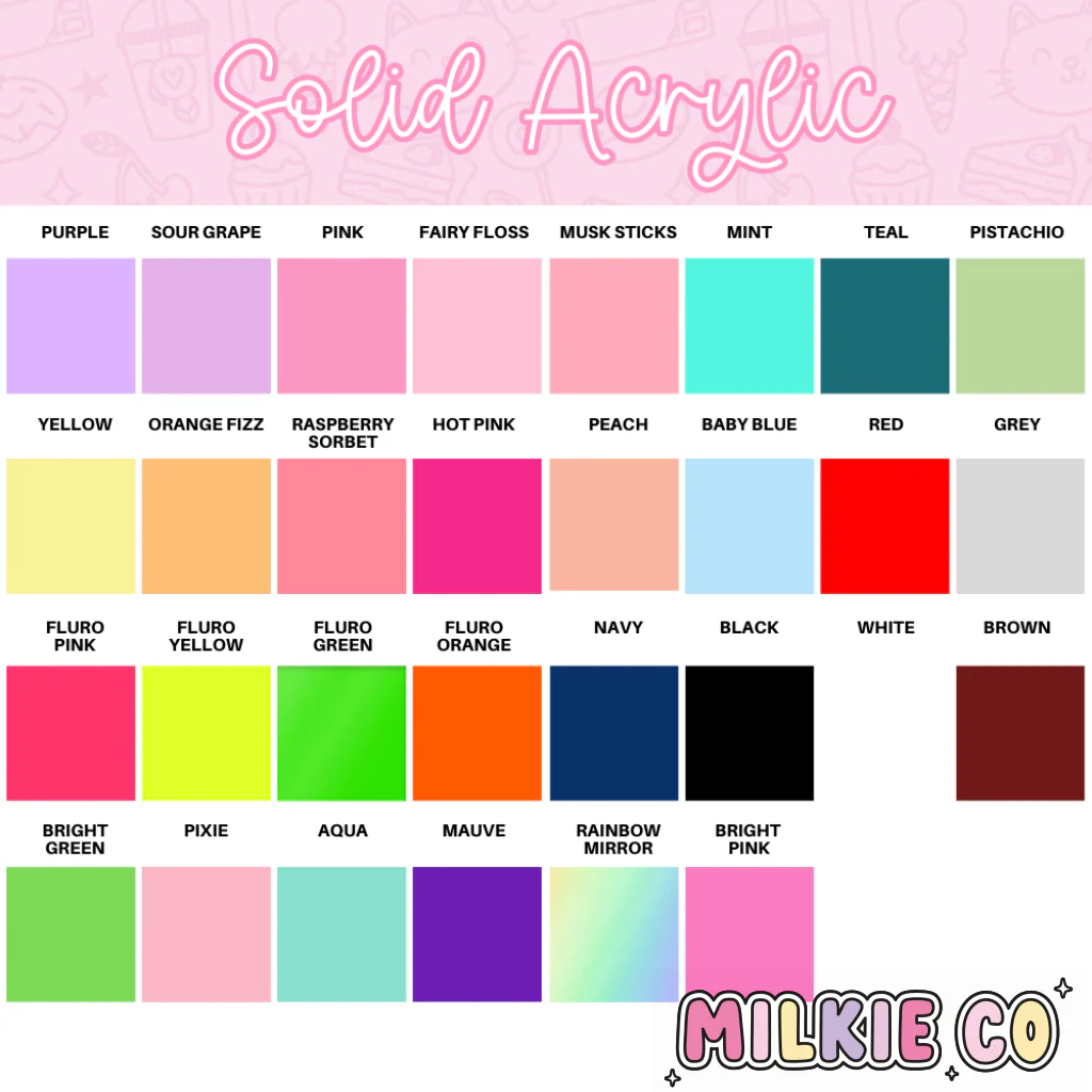 Acrylic Name Badges
