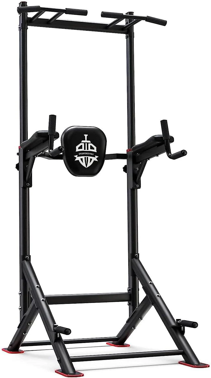 Sportsroyals Power Tower Pulp Up Bar Station. 450 lbs stable suspended immersion tilt station