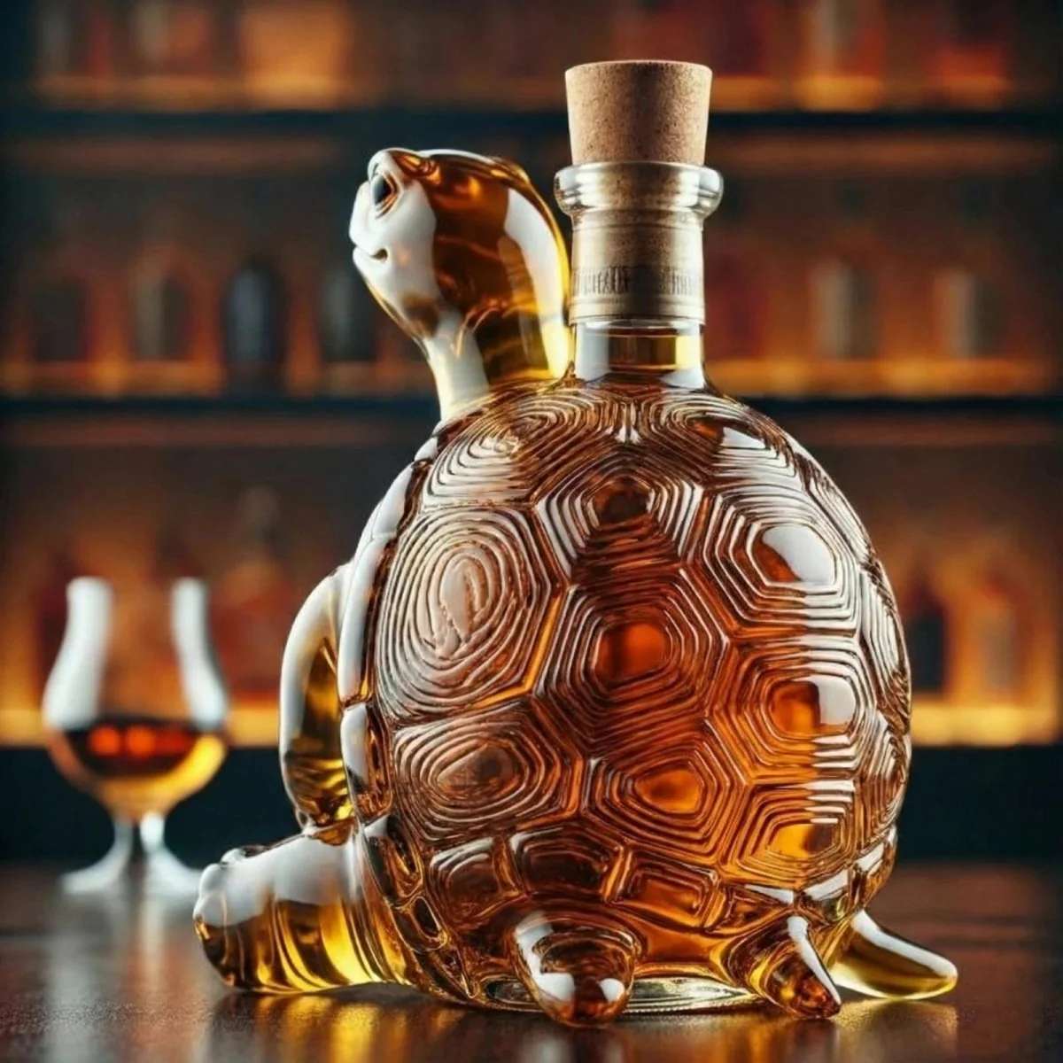 Rebellischer Whiskey-Dekanter