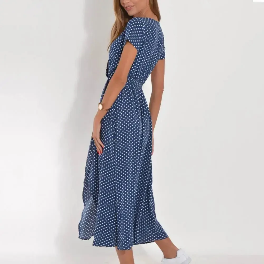Wickelkleid mit Blumenmuster f��r Damen