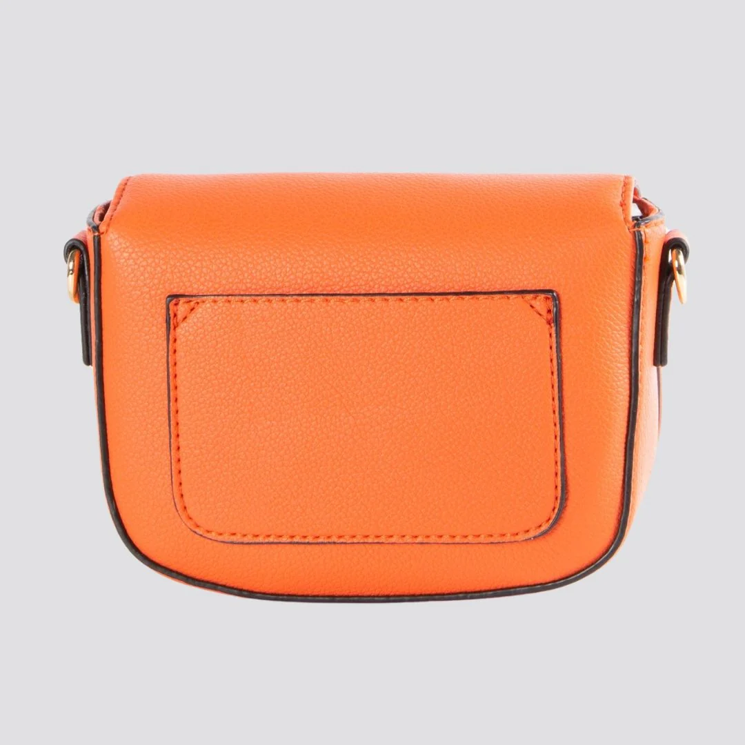 Mini Satchel Crossbody Bag | Orange