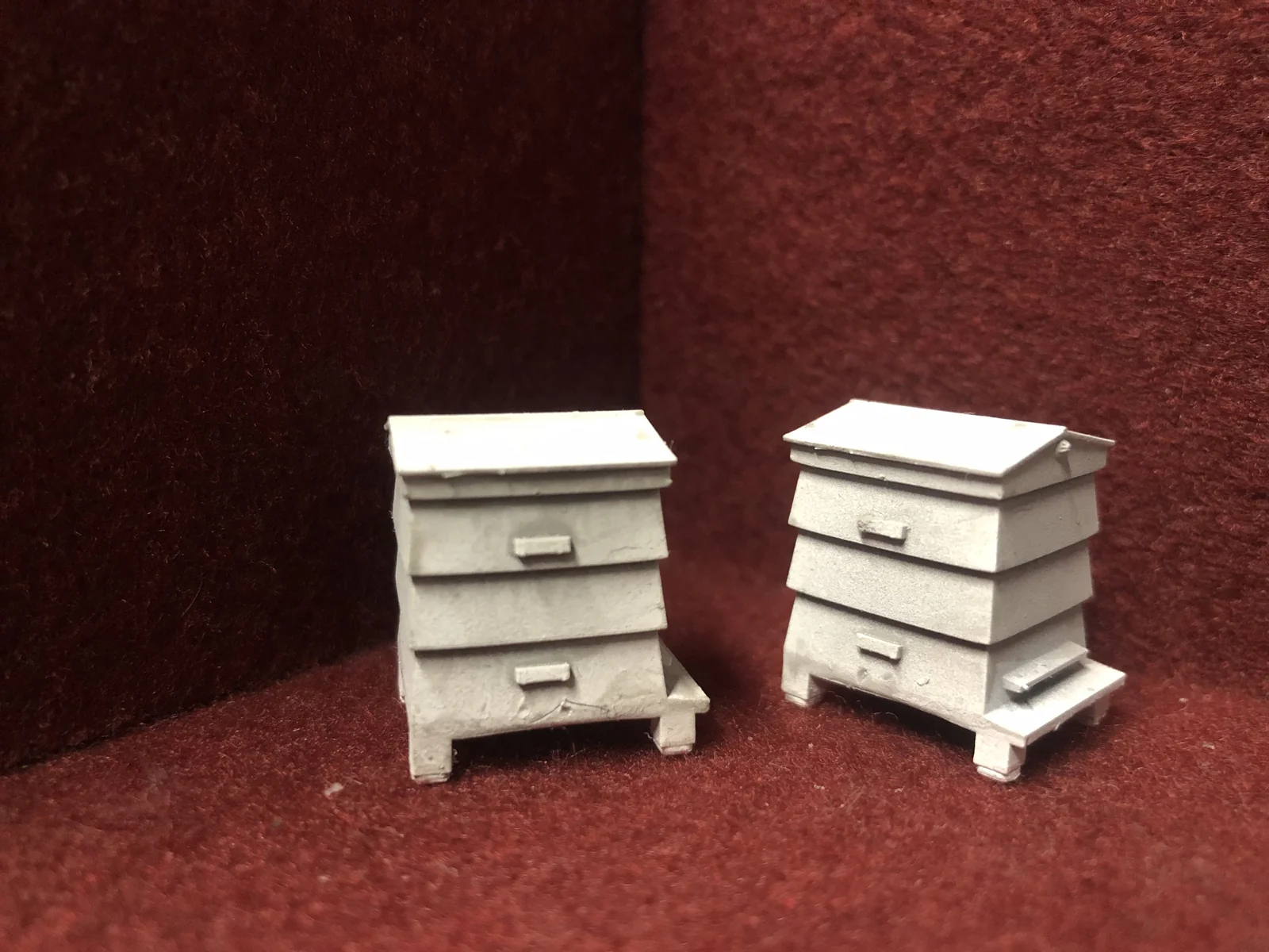 O Gauge WBC Beehives for adding realism to Railway Layouts