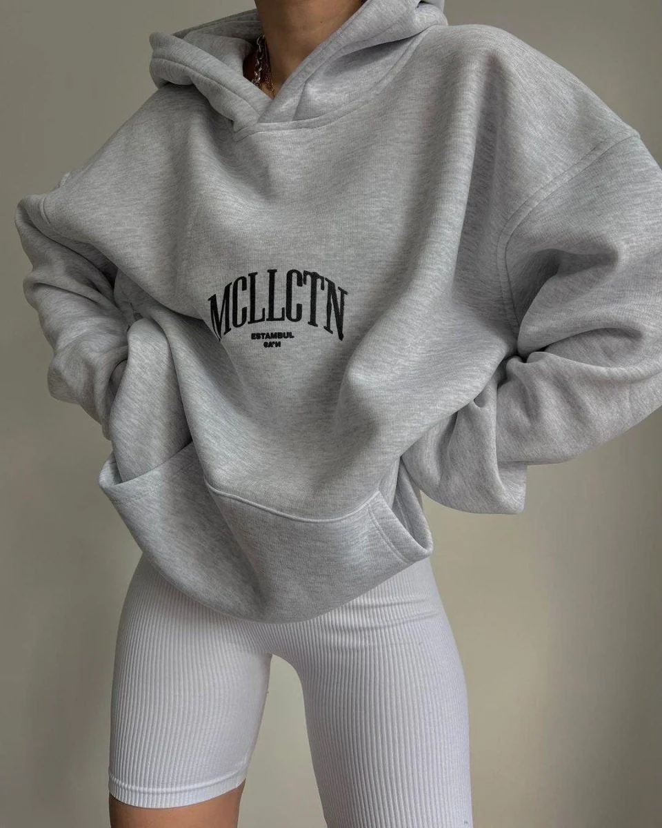 Oversized Hoodie f��r Herren mit R��ckenprint und l?ssigem Streetwear Look