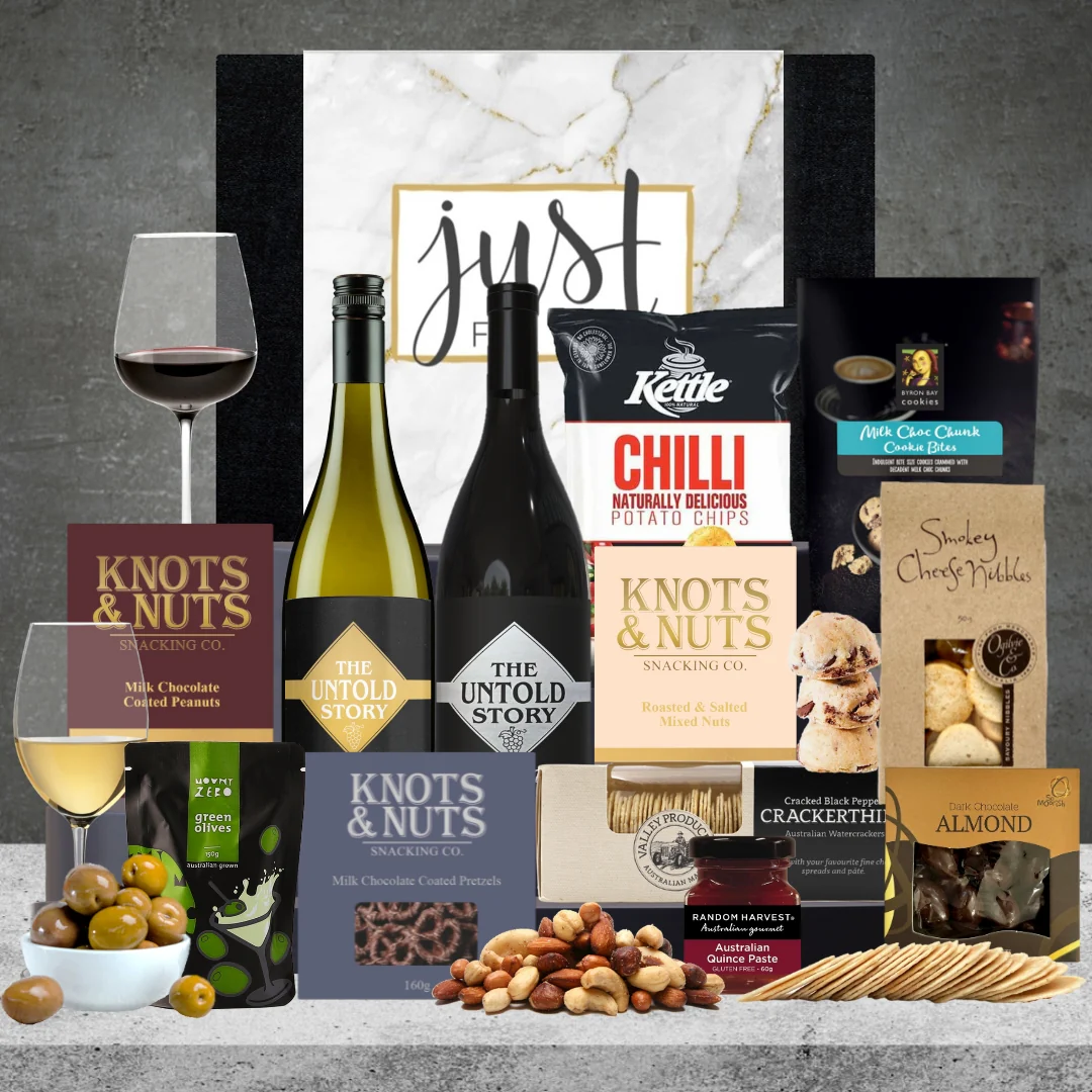 Australian Red & White Wine Hamper