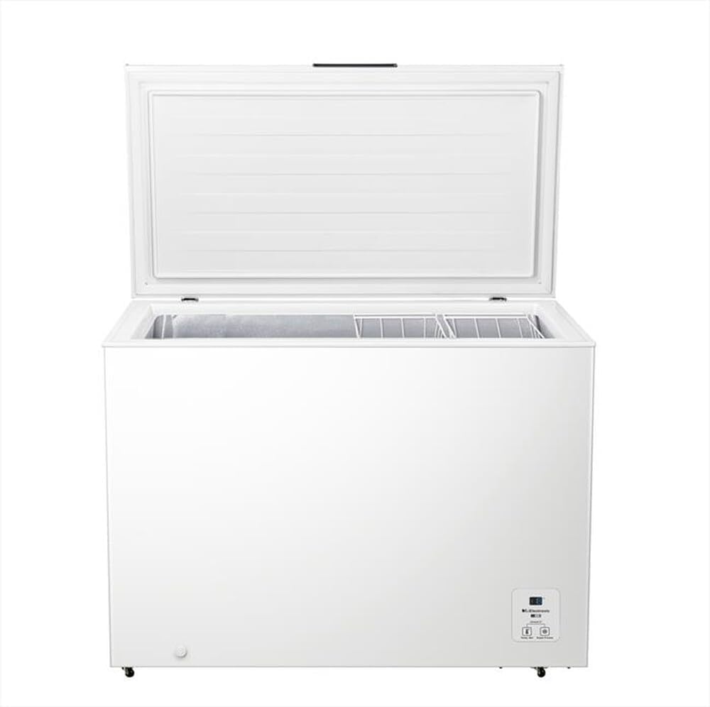 Hisense MCF142F Gefriertruhe, LED-Beleuchtung außen, sehr leise, 40 dB, 142 Liter, Abmessungen 62,5 x 55,9 x 85,4 cm, Klasse F