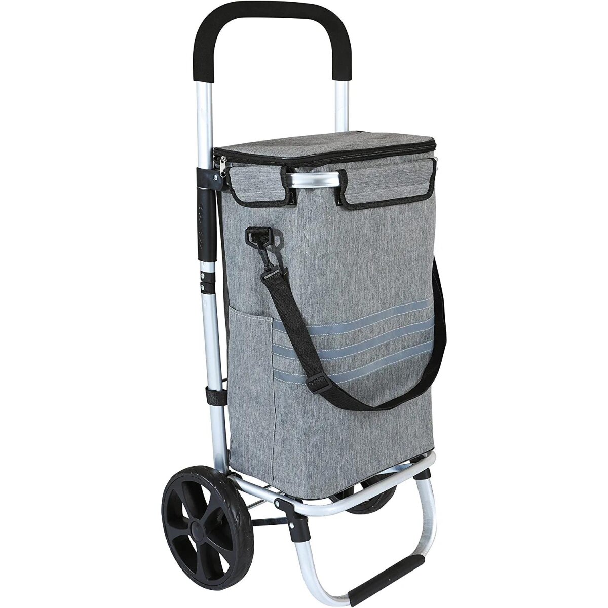 Ribelli Einkaufstrolley, 2 Räder, klappbar, mit Kühlfach - B-Ware neuwertig