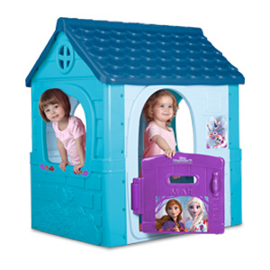 feber, fantasy house, casa de juegos, casa de juegos azul, juego al aire libre, frozen