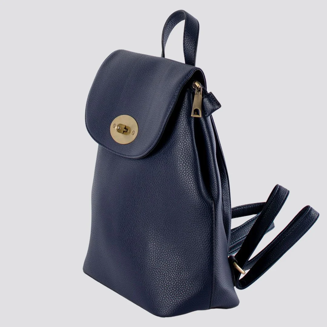 Bella Classic Backpack | Navy