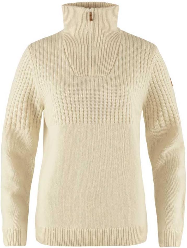 Fjallraven Damen Övik Half Zip Knit W Sweatshirt