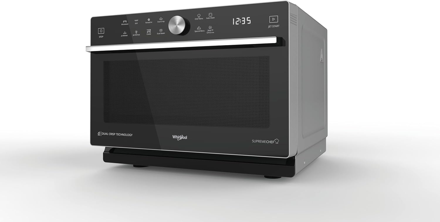 Microondas con Grill Whirlpool Corporation MWSC933SB 33L Negro 900 W