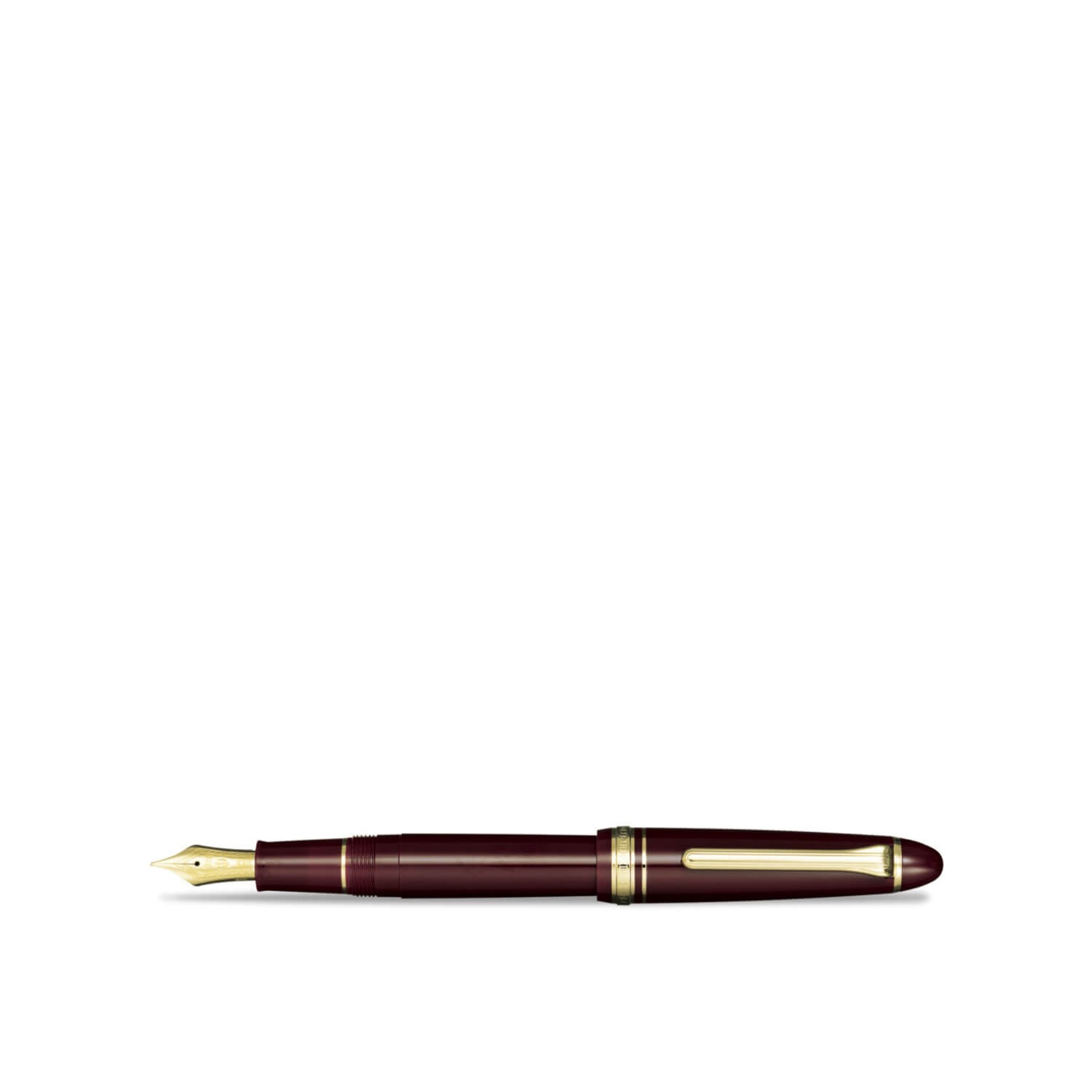 Sailor 1911 Standard 14K Fountain Pen (Medium) Maroon with Gold Trims