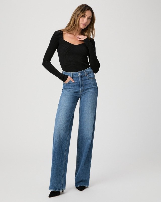 PAIGE Sasha Women Jeans in Denim-Medium