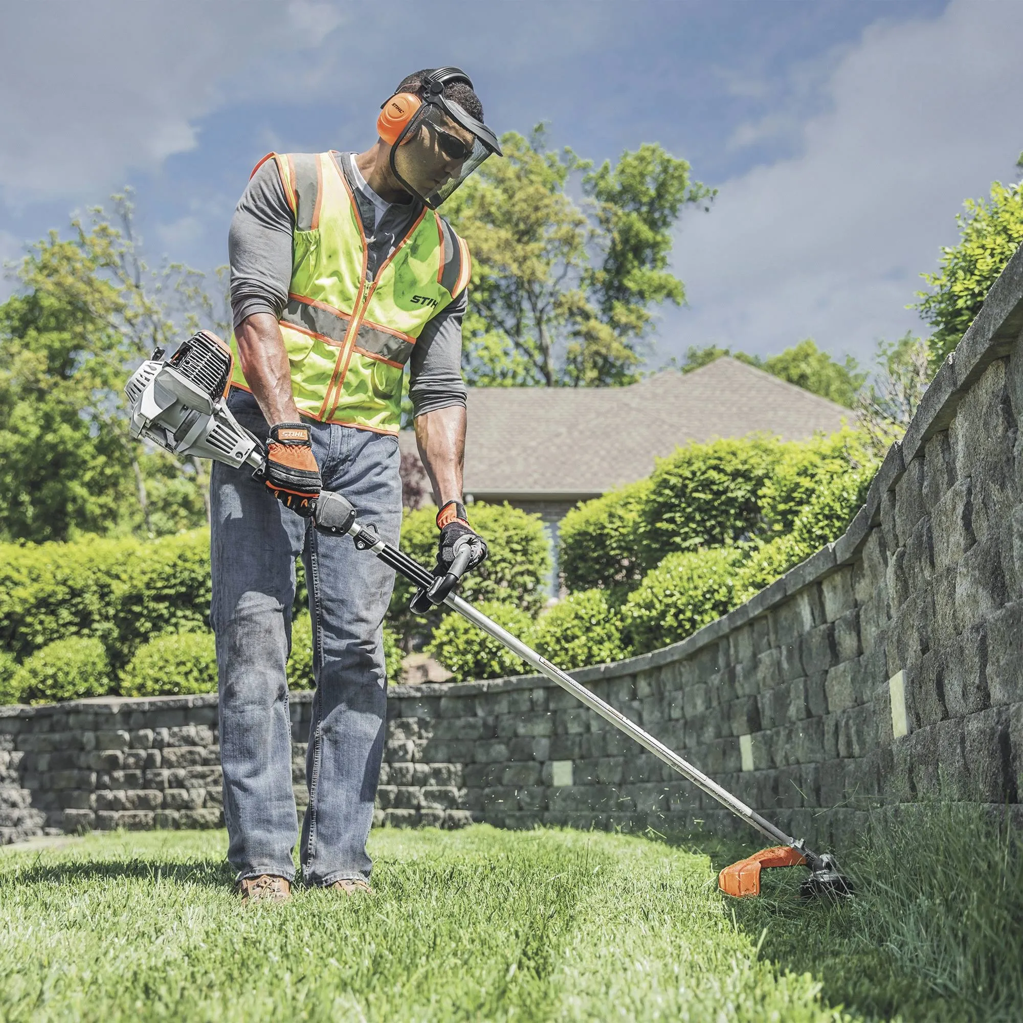 Husqvarna 128LD Gas Line Trimmer, 28cc, 17-Inch Cutting Width, Lightweight, Versatile, Homeowner-Friendly