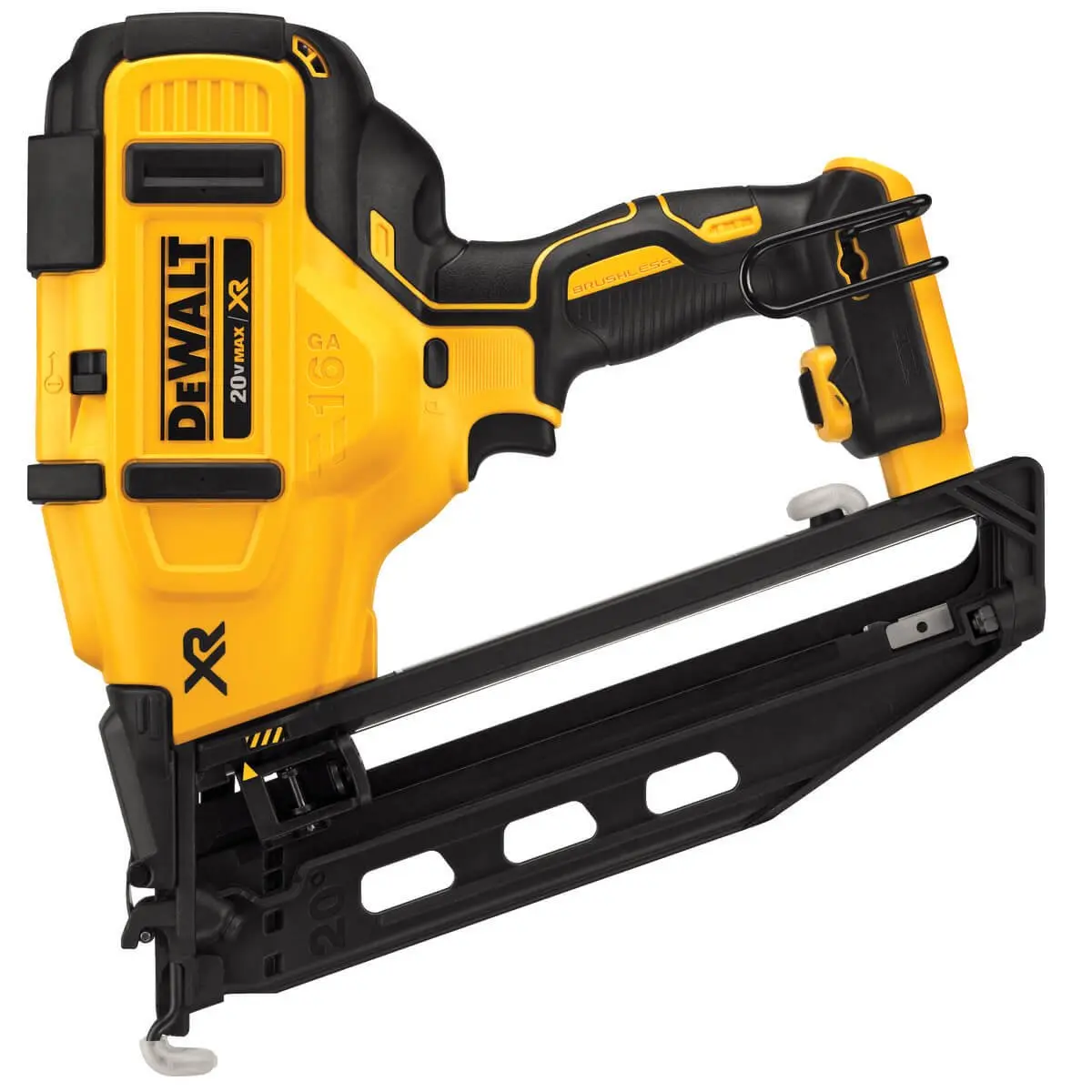 2025 DEWALT DCN660B �C Hoekafwerkingsnageltacker 16 Ga 20V MAX �C Alleen Gereedschap