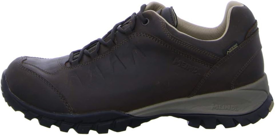 Meindl Wanderschuhe Siena Herren Gore-Tex (extra breit) (Größe/Farbe: 44 EU / 9,5 UK - Dunkelbraun)