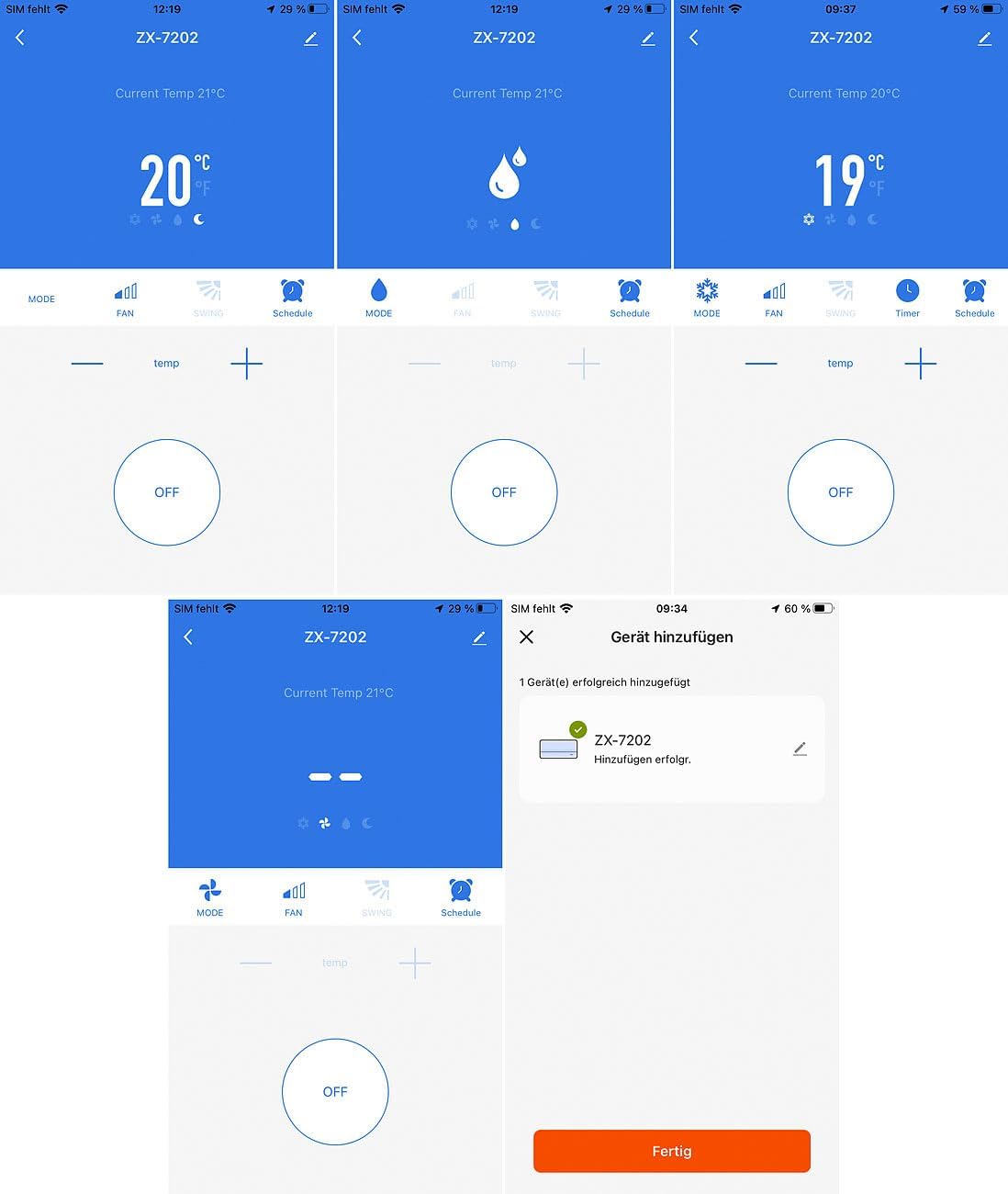 Sichler Haushaltsgeräte Klimaanlage Wohnwagen: Mobile Split-Klimaanlage, Entfeuchterfunktion, WLAN & App, 5.000 BTU/h (Mini Split, ohne Bohren, PCs)