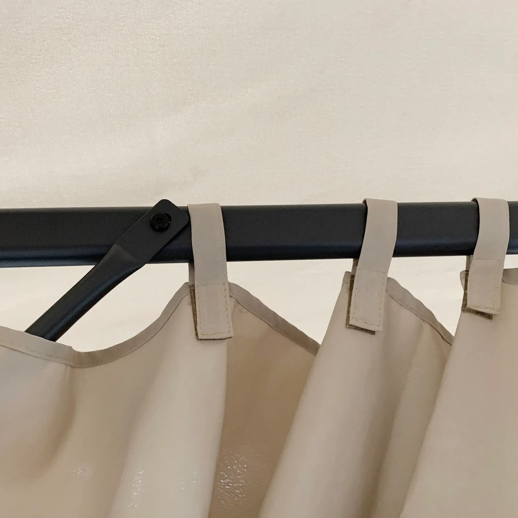 Outsunny Paviljoen 3x3 m met zijwanden en ventilatie Khaki