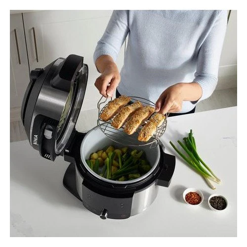 2025 Ninja Foodi Multifunctionele Pan 11-in-1 met Slimme Deksel SmartLid 6L