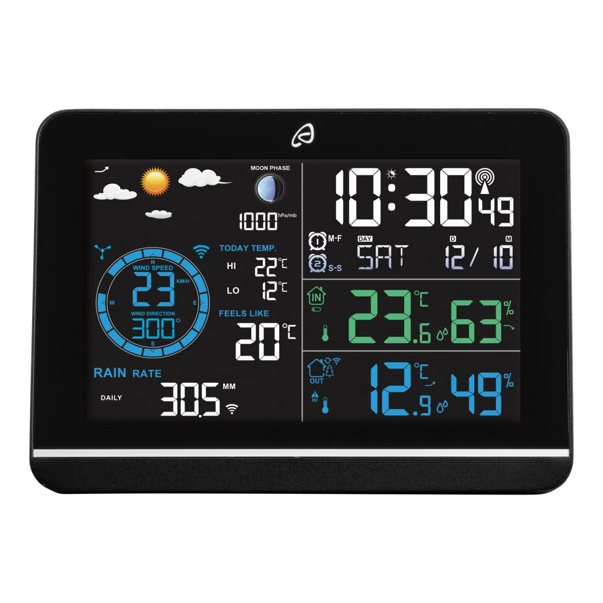 AURIOL? Weerstation met multitool windvaan - B-keus zeer goed