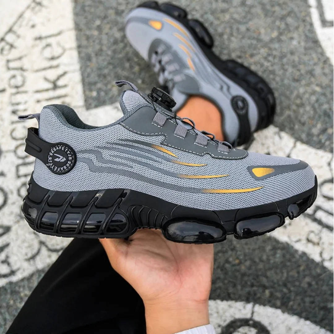 Duravex Comfortable Safety Shoes with Steel Toe & Puncture-Resistant Sole