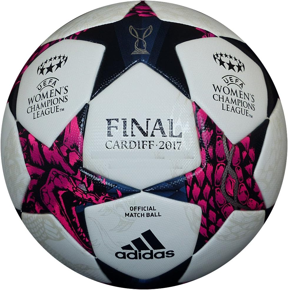 adidas Ballon de Match Football Officiel UCL Finale Cardiff 17 OMB W Blanc