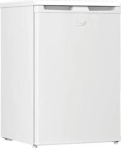 Beko TSE1424N b100 Tischk��hlschrank, 128 l Gesamtrauminhalt, wechselbarer T��ranschlag, gute Beleuchtung im Ger?t, 37 dB, robuste Glasablagen, Wei?