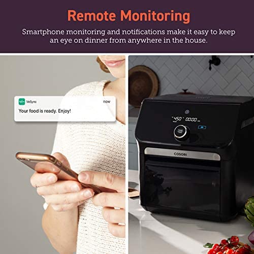 6.8-Qt. Air Fryer with Dual Heating and Smart Temperature Control
