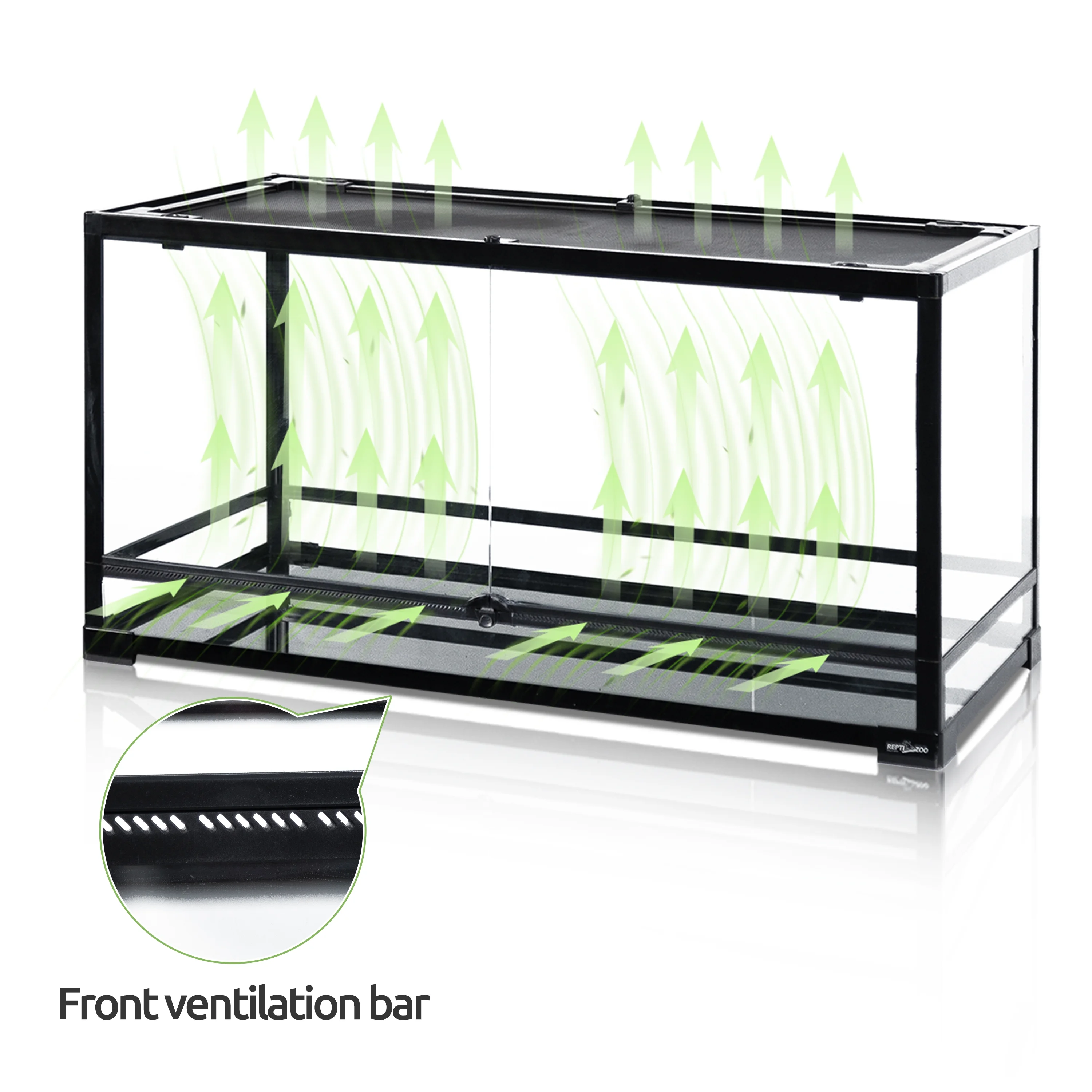 2025 REPTI ZOO 40 Gallon Terrarium voor Reptielen