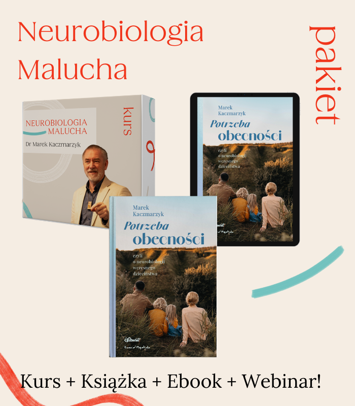 Zestaw: Neurobiologia malucha – Marek Kaczmarzyk – książka + kurs + webinar!