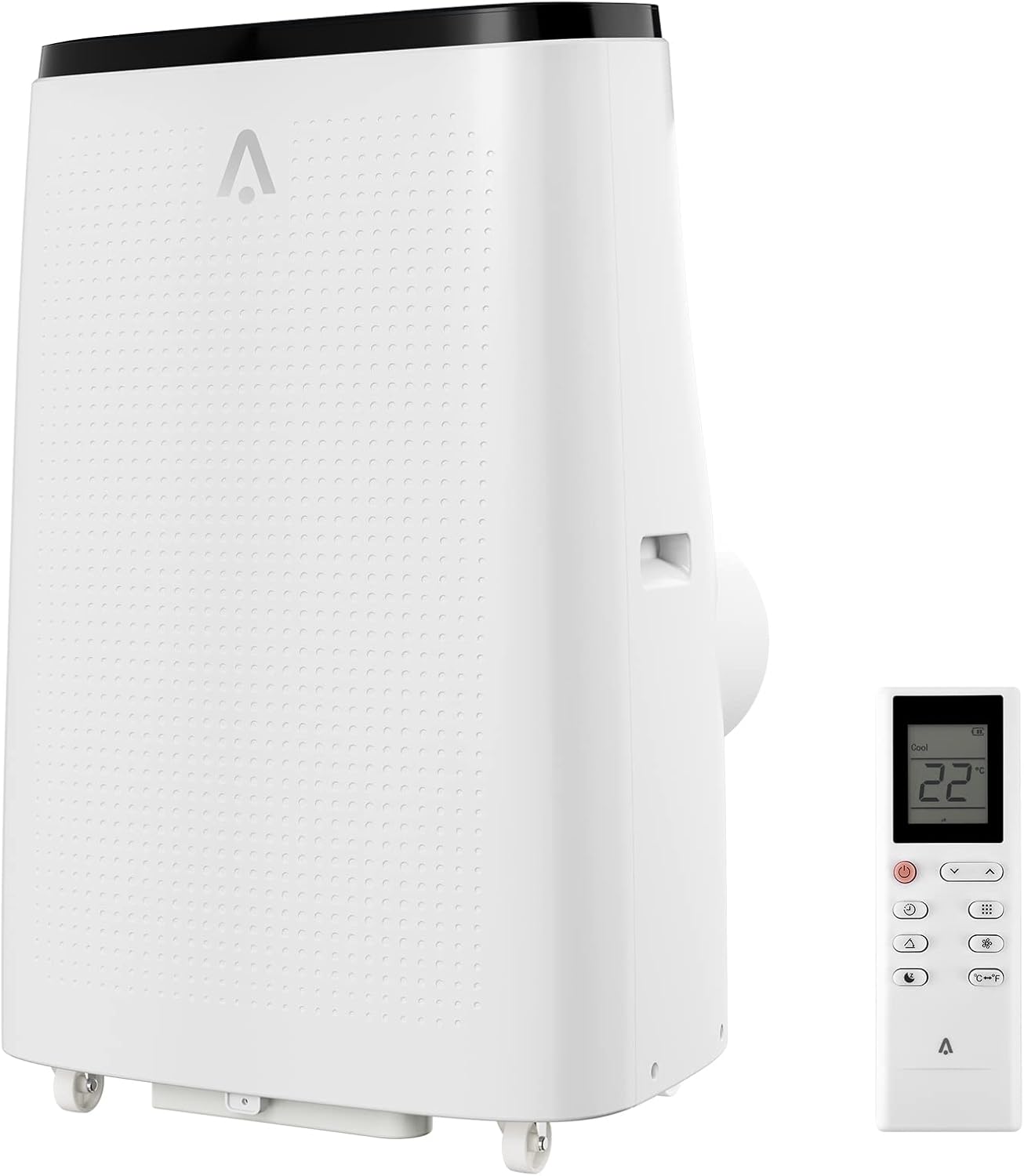 Jojoka Tragbare Klimaanlage für Zimmer, 14000 BTU Tragbarer AC mit Fernbedienung, 4-in-1-Funktion, 750 m² Abdeckung, 24-Stunden-Timer & Fensterentlüftungs-Kit, Weiß