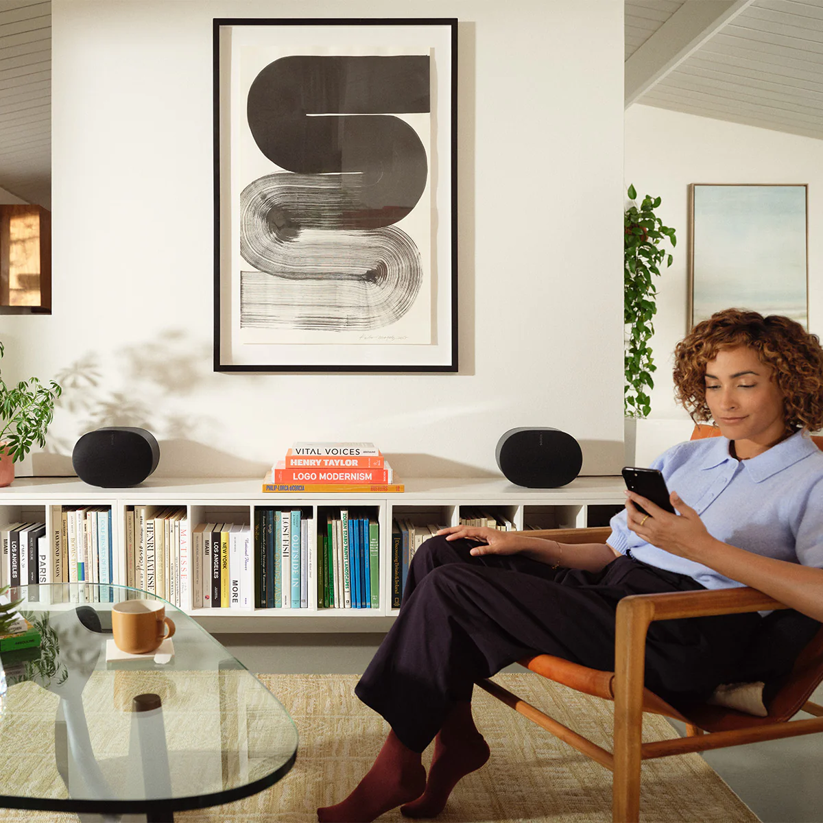 2025 Definitieve Sonos Immersieve Set met Arc Ultra Soundbar, Subwoofer Sub 4 en Paar Era 300 Draadloze Luidsprekers (Zwart)