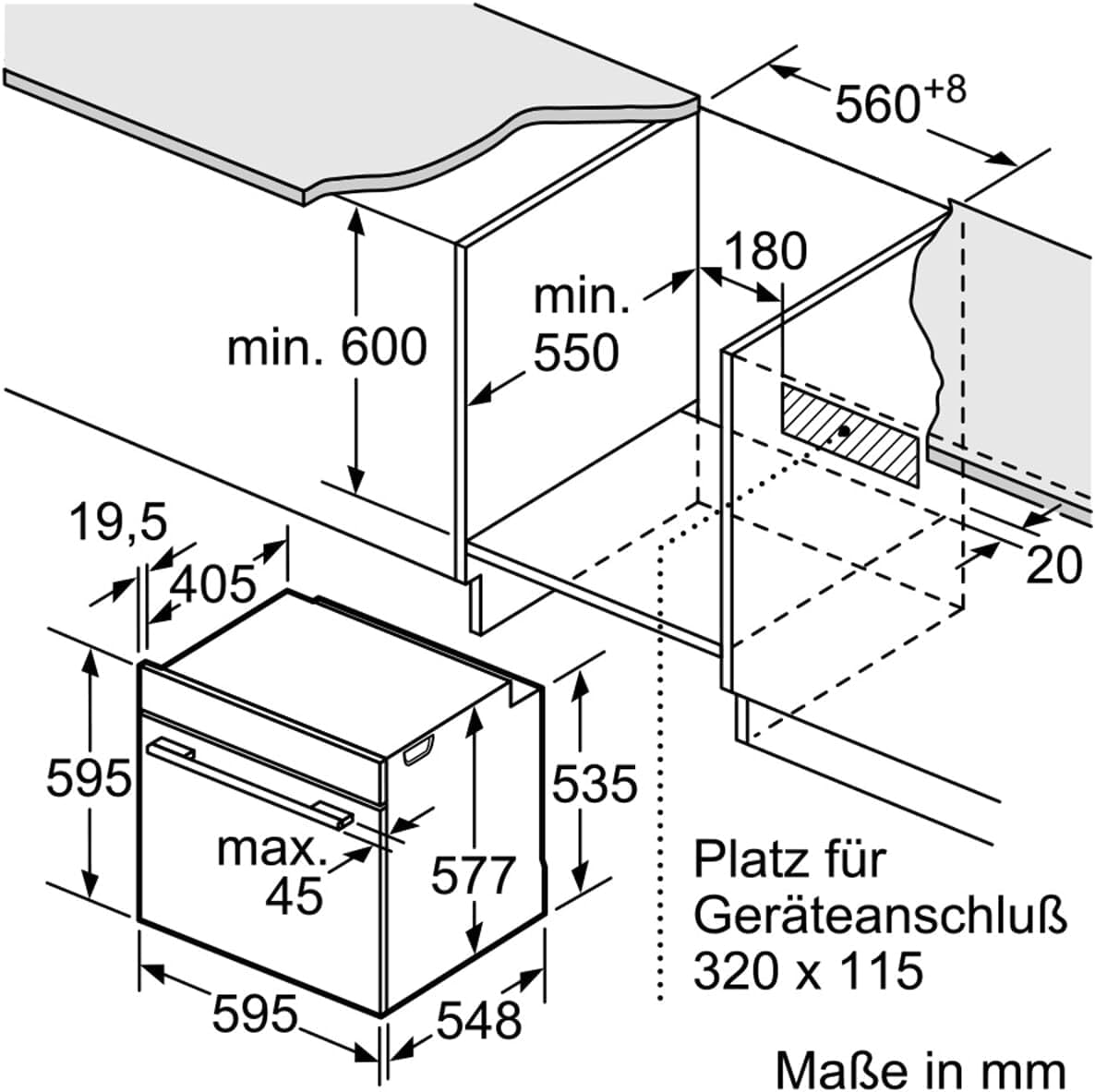 Siemens HB578GBS3, iQ500, Einbau-Backofen 60 x 60 cm, activeClean Pyrolyse Selbstreinung, TFT-Display, 3D Heißluft, Schnellaufheizung, cookControl40 Automatikprogramme, softMove, Edelstahl
