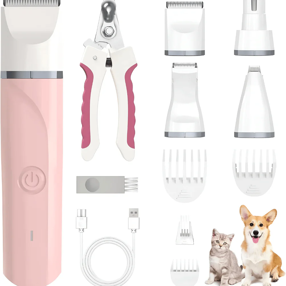 Cordless Pet Grooming Kit | Gentle & Loving All-around Care
