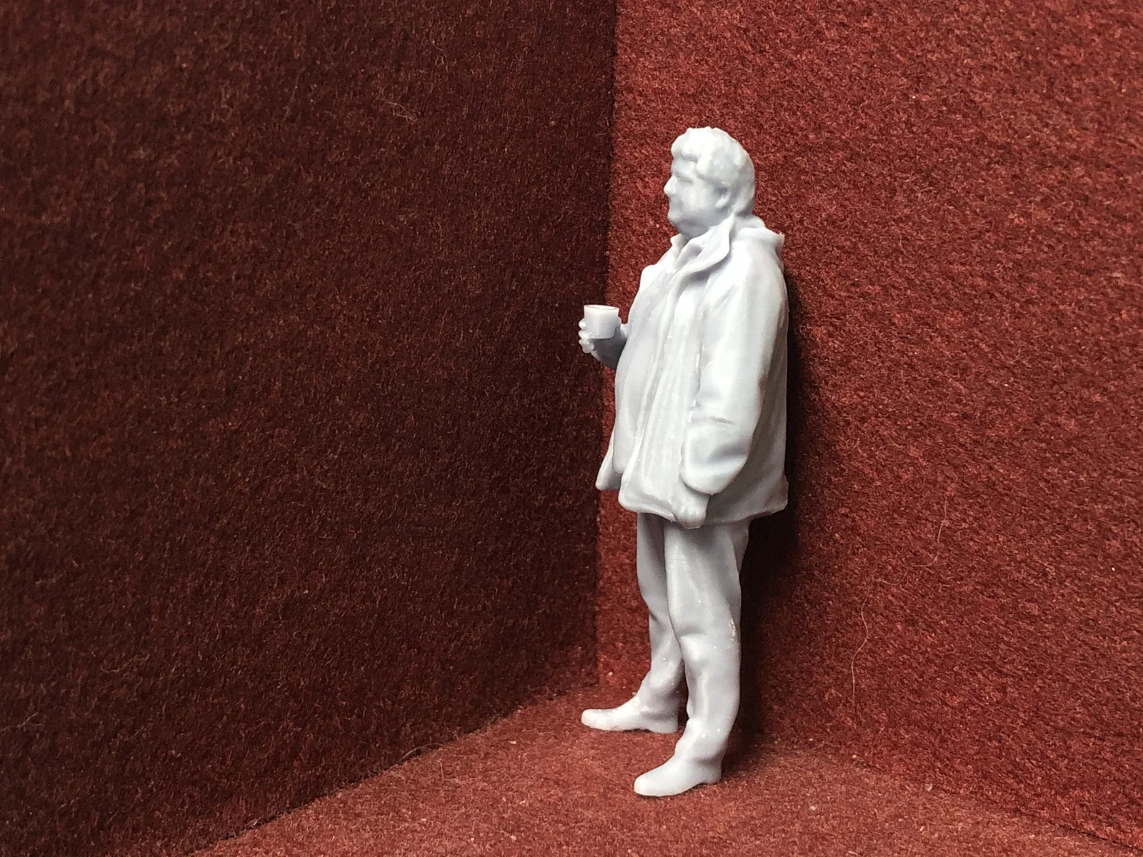 G-Scale Driver figure - 3D scan of a real person - MD037 (also GN15)