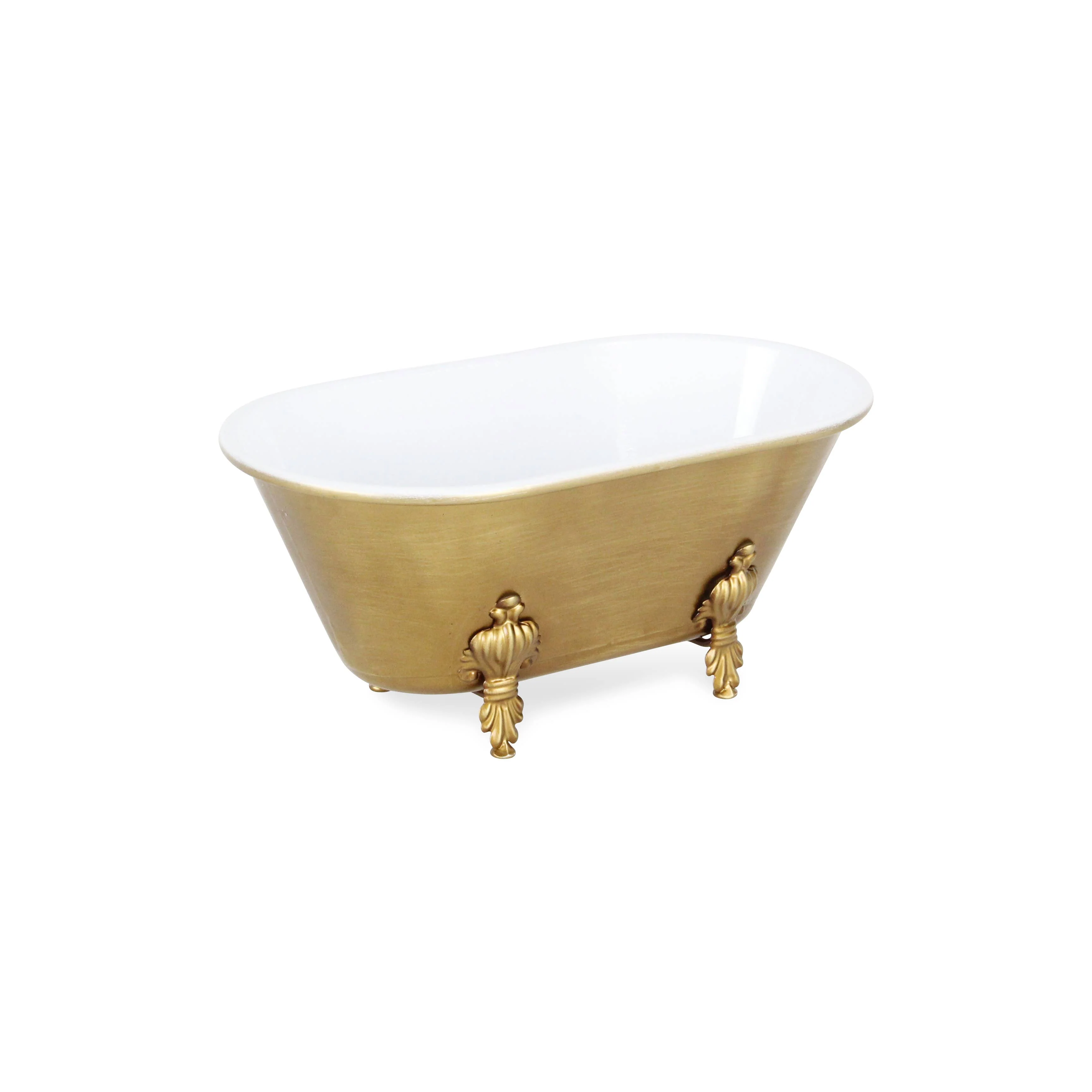 Clawfoot Tub Planter - Gold