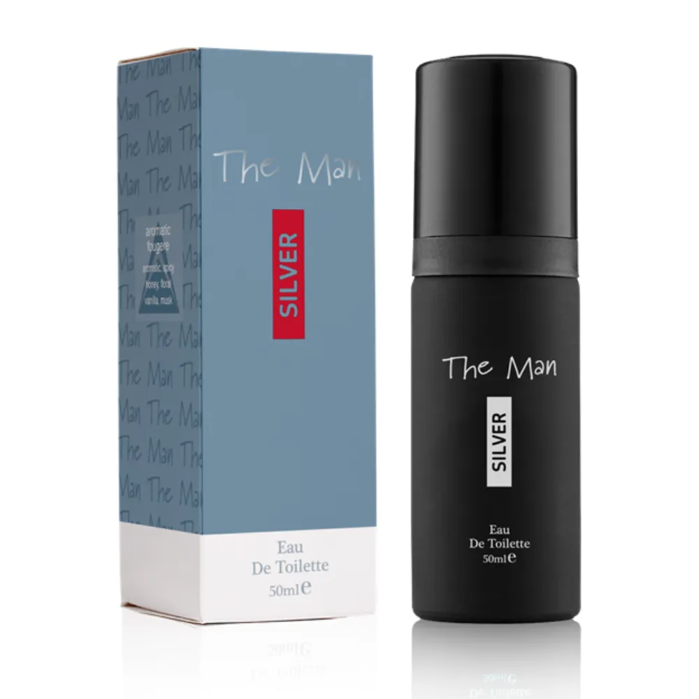 Milton-Lloyd The Man Silver Fragrance for Men - 50ml Eau de Toilette