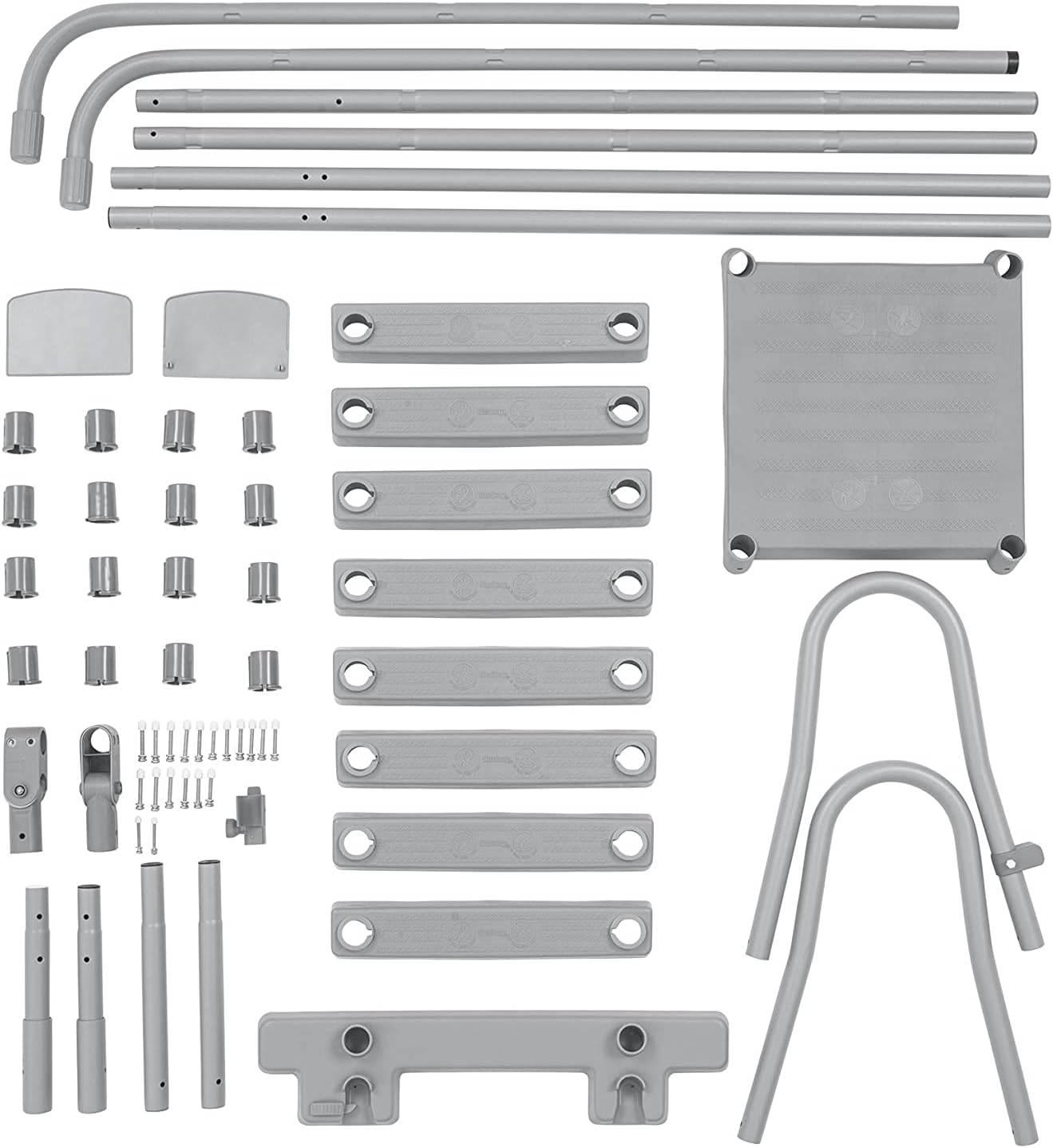 Bestway Escalera de seguridad para piscina Flowclear ™ 1,32 m