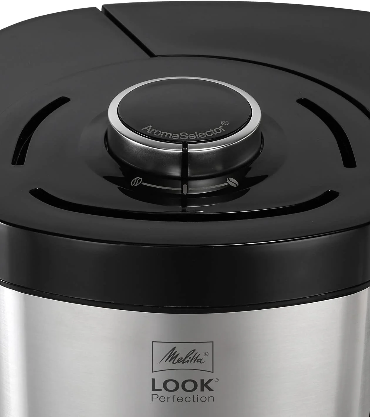 Melitta Look Perfection - Filterkoffiezetapparaat - met thermoskan - druppelstop - 10 kopjes - Zwart (1025-16)