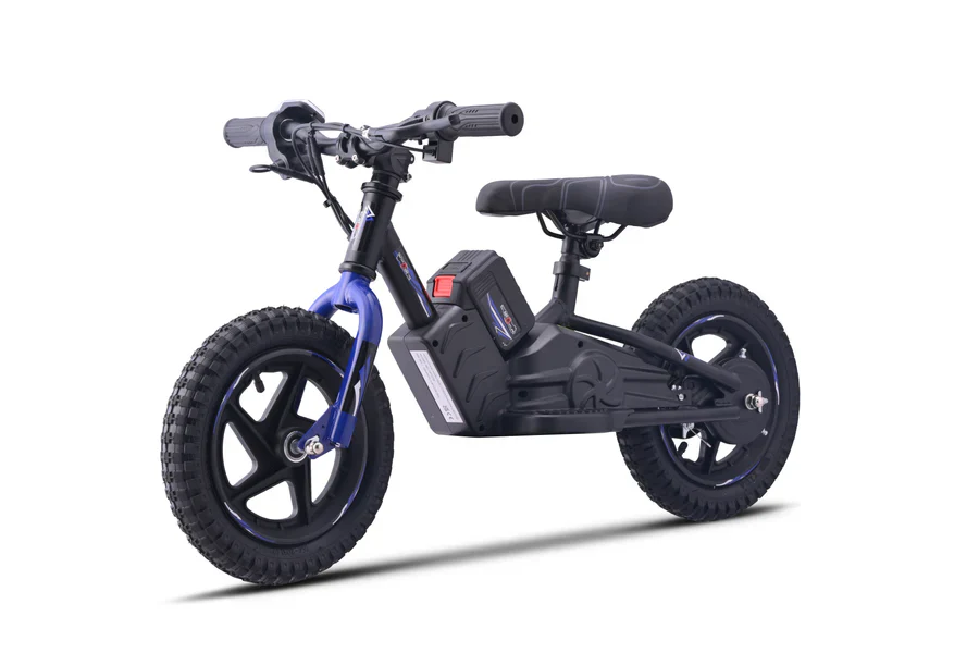 Neo Outlaw 12 inch Kids Electric Balance Bike - Blue