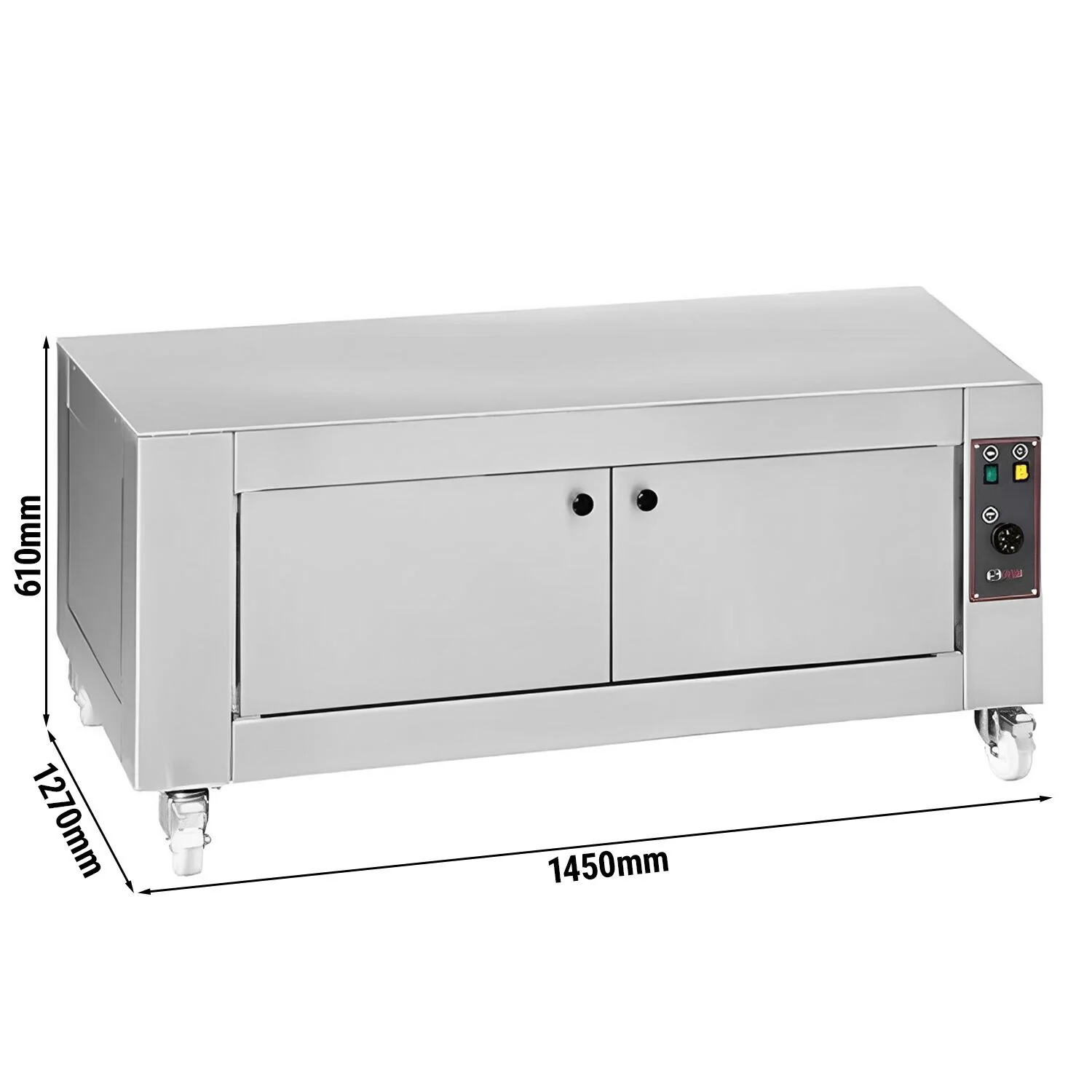 Heveskap - 6x EN 600x400 mm - for pizzaovner PEZ930G & PEZ930G#2