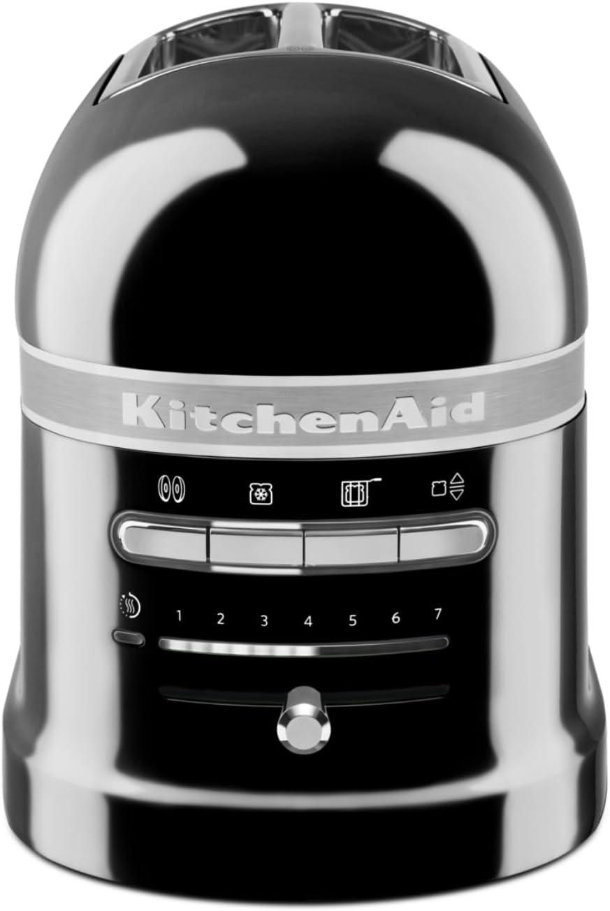 KitchenAid Toaster für 2 Scheiben mit Sandwich-Zange | Artisan | Retro Toast Machine | Verschiedene Funktionen und Bräunungsstufen | Grün